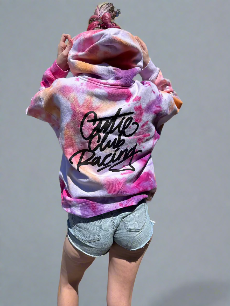Custom Tie-Dye CCR Hand-Style Hoodie