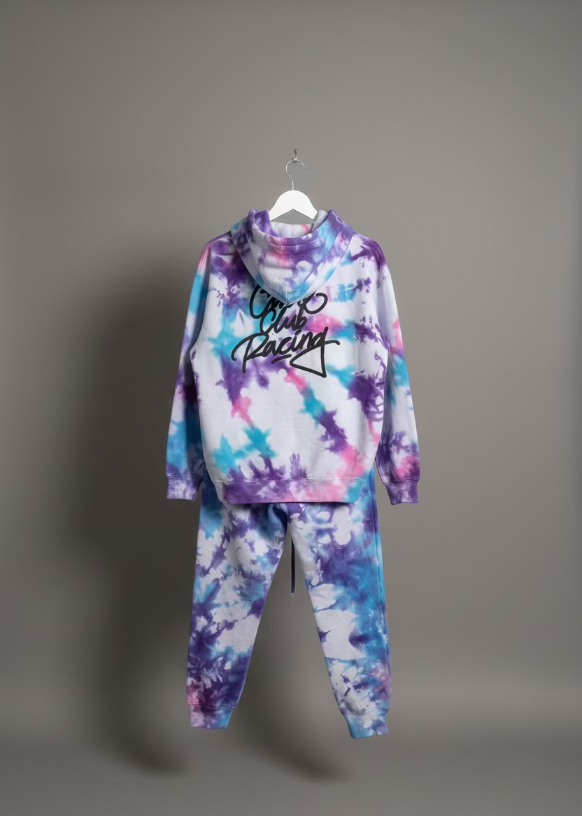 Custom Tie-Dye CCR Hand-Style Hoodie